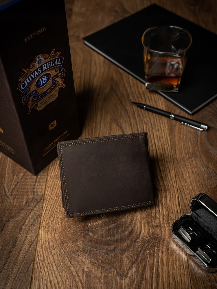 Гаманець чоловічий Buffalo Wild N992-B-MHU BROWN Гаманець чоловічий Buffalo Wild N992-B-MHU BROWN
